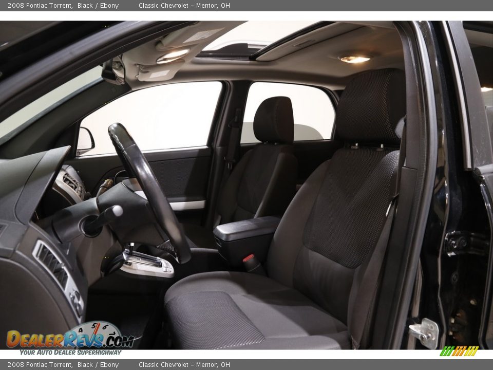 2008 Pontiac Torrent Black / Ebony Photo #5