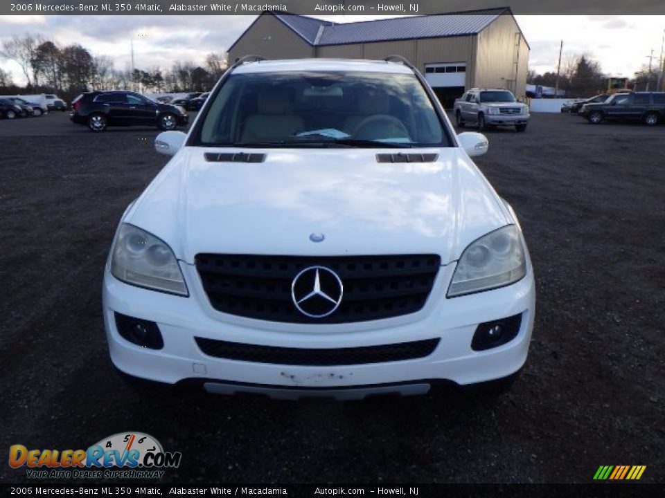 2006 Mercedes-Benz ML 350 4Matic Alabaster White / Macadamia Photo #2