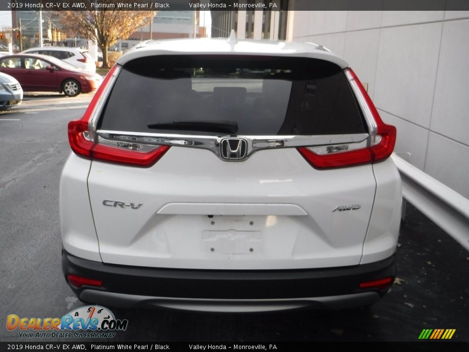 2019 Honda CR-V EX AWD Platinum White Pearl / Black Photo #7