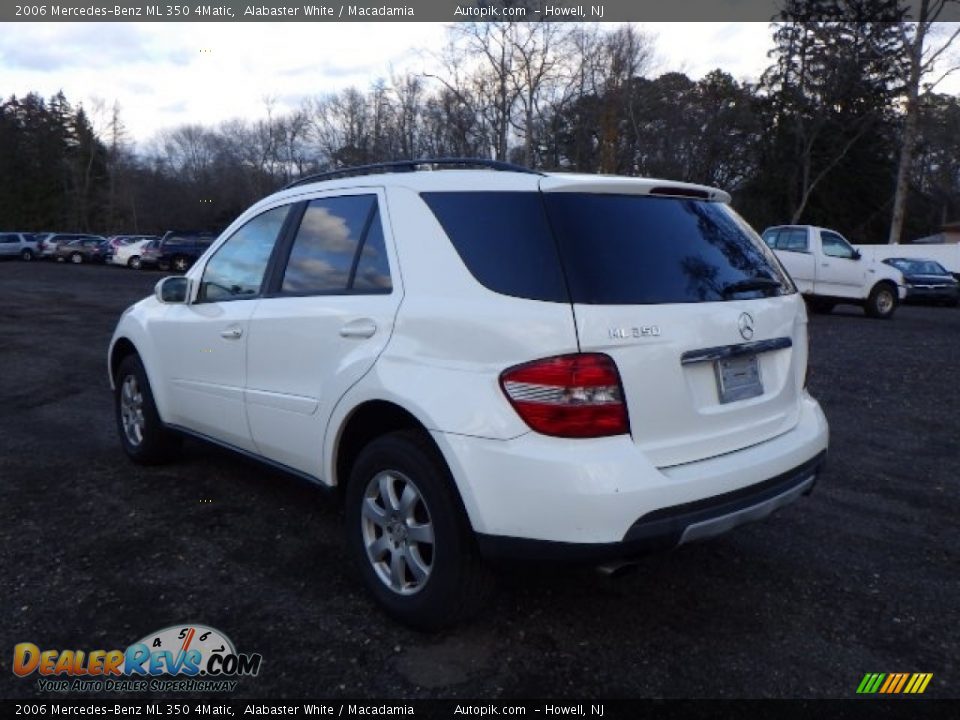 2006 Mercedes-Benz ML 350 4Matic Alabaster White / Macadamia Photo #4