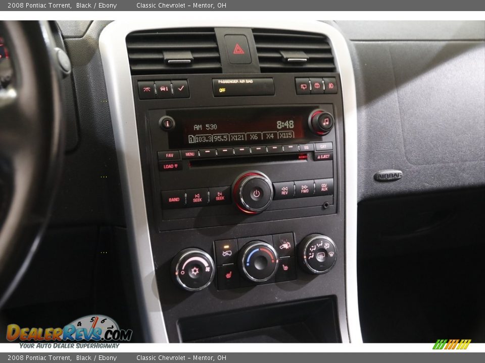 2008 Pontiac Torrent Black / Ebony Photo #9