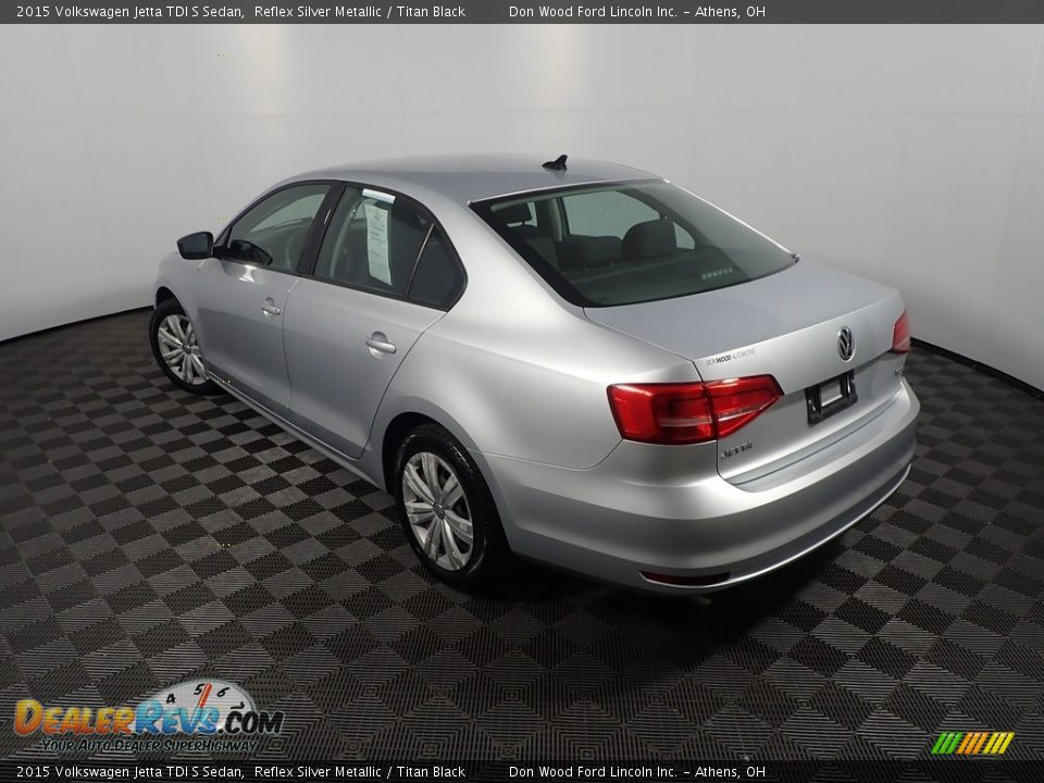 Reflex Silver Metallic 2015 Volkswagen Jetta TDI S Sedan Photo #11