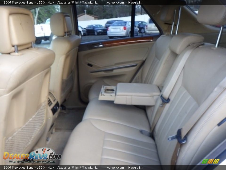 2006 Mercedes-Benz ML 350 4Matic Alabaster White / Macadamia Photo #9