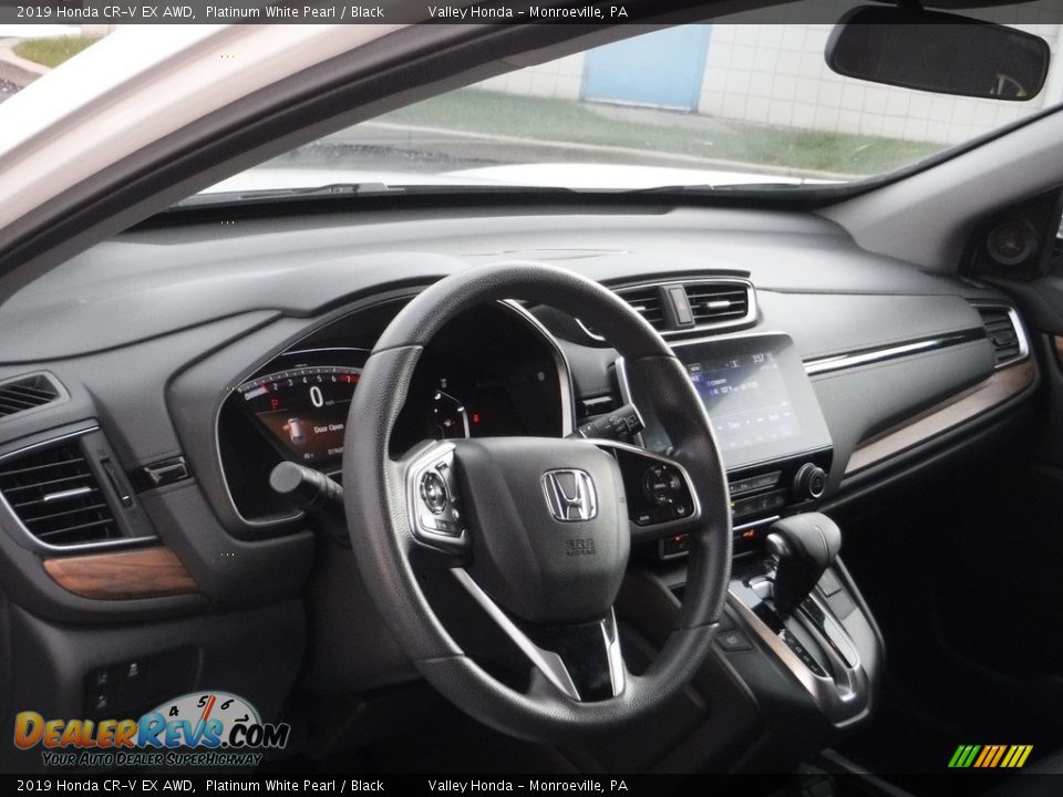 2019 Honda CR-V EX AWD Platinum White Pearl / Black Photo #13