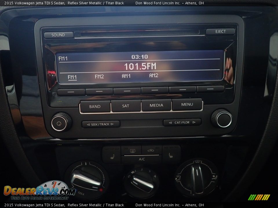 Audio System of 2015 Volkswagen Jetta TDI S Sedan Photo #26