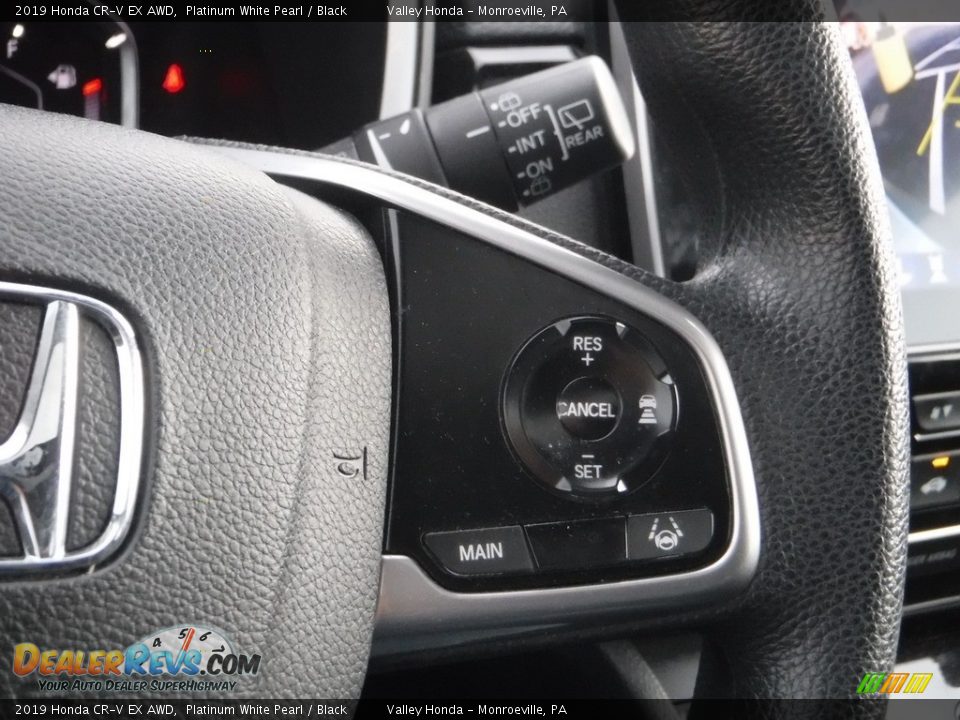 2019 Honda CR-V EX AWD Platinum White Pearl / Black Photo #25