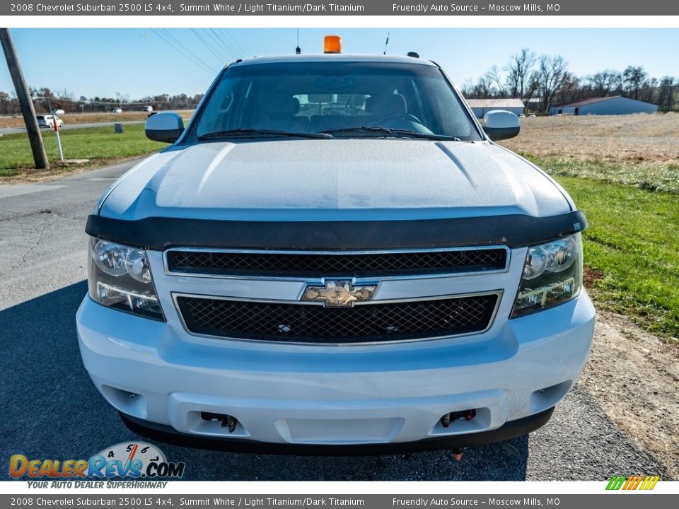 2008 Chevrolet Suburban 2500 LS 4x4 Summit White / Light Titanium/Dark Titanium Photo #9