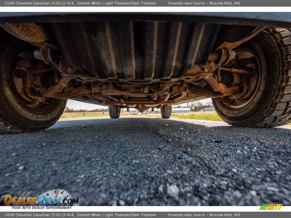 2008 Chevrolet Suburban 2500 LS 4x4 Summit White / Light Titanium/Dark Titanium Photo #10