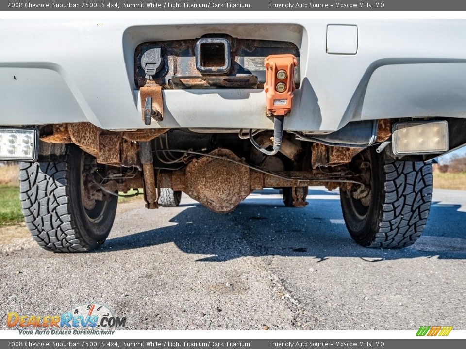 2008 Chevrolet Suburban 2500 LS 4x4 Summit White / Light Titanium/Dark Titanium Photo #13