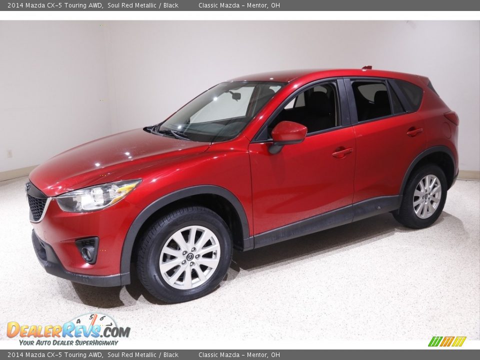 2014 Mazda CX-5 Touring AWD Soul Red Metallic / Black Photo #3