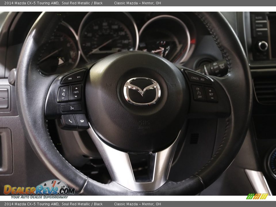 2014 Mazda CX-5 Touring AWD Soul Red Metallic / Black Photo #7