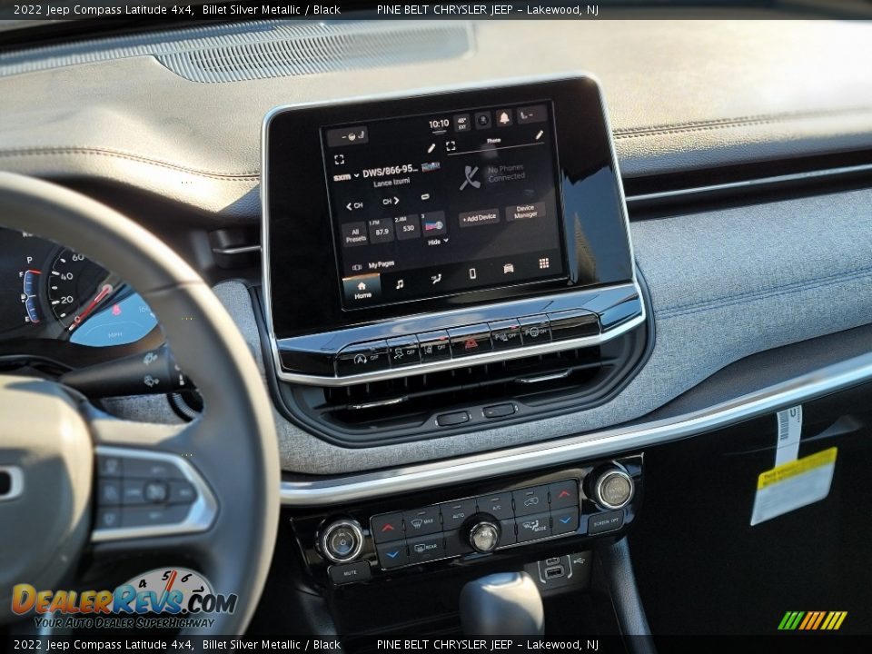 2022 Jeep Compass Latitude 4x4 Billet Silver Metallic / Black Photo #3