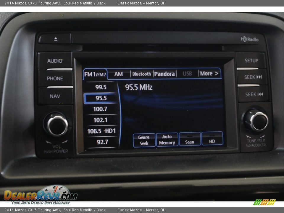 2014 Mazda CX-5 Touring AWD Soul Red Metallic / Black Photo #10