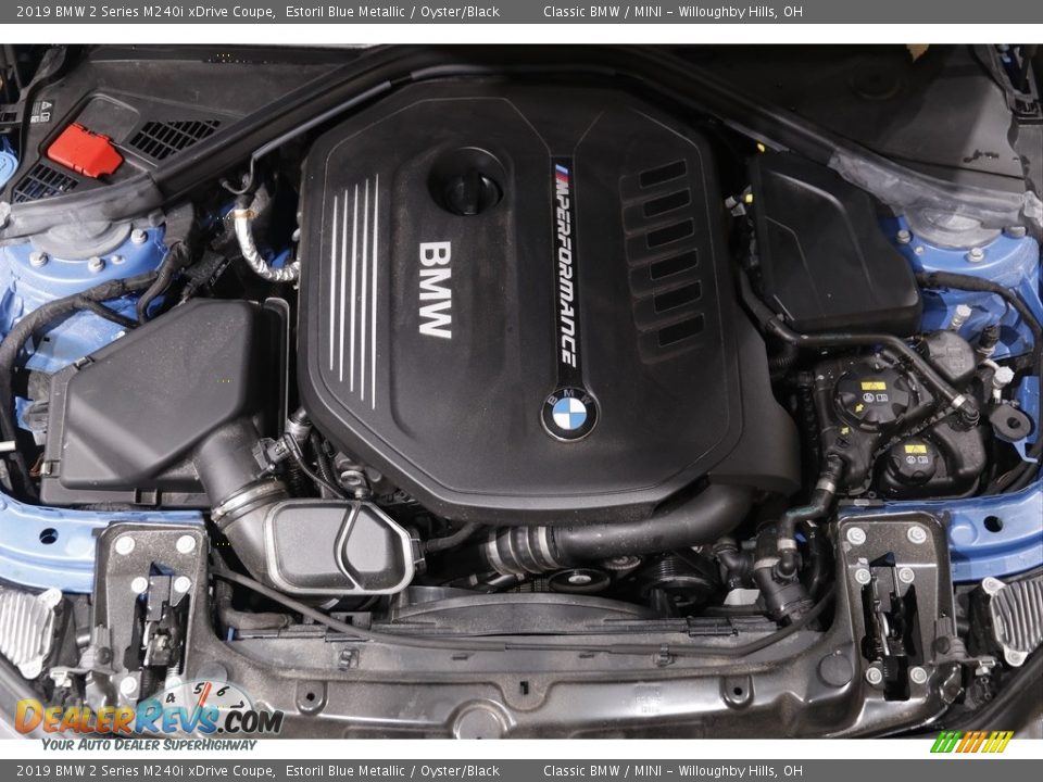 2019 BMW 2 Series M240i xDrive Coupe 3.0 Liter DI TwinPower Turbocharged DOHC 24-Valve VVT Inline 6 Cylinder Engine Photo #19