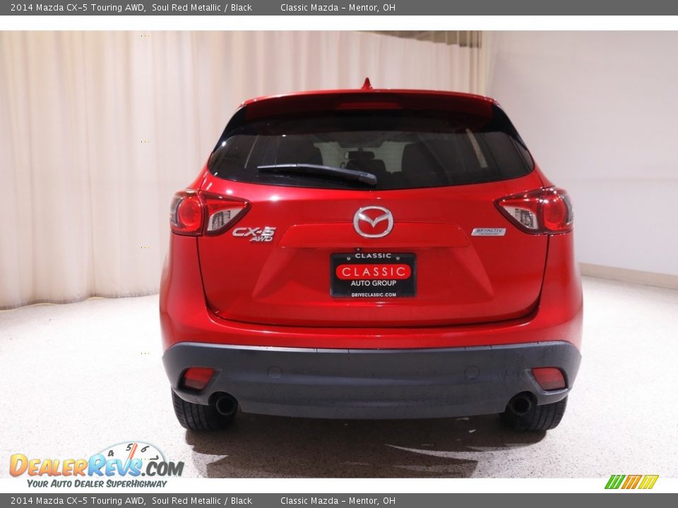 2014 Mazda CX-5 Touring AWD Soul Red Metallic / Black Photo #16