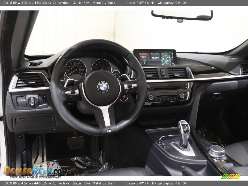 Dashboard of 2018 BMW 4 Series 440i xDrive Convertible Photo #7