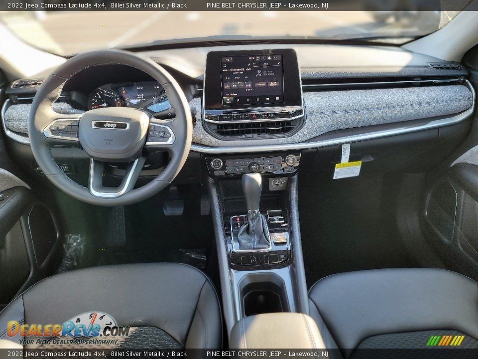 2022 Jeep Compass Latitude 4x4 Billet Silver Metallic / Black Photo #7