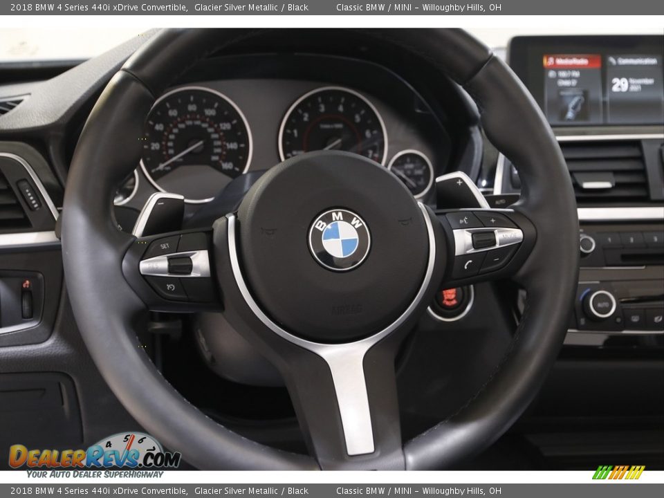 2018 BMW 4 Series 440i xDrive Convertible Steering Wheel Photo #8