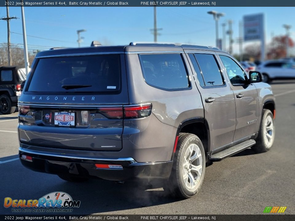 2022 Jeep Wagoneer Series II 4x4 Baltic Gray Metallic / Global Black Photo #5