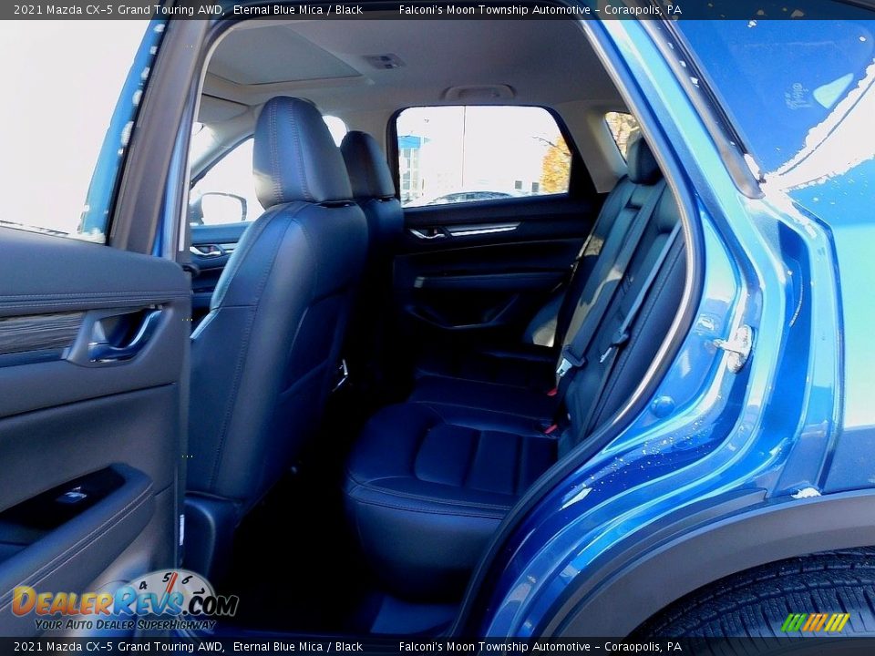 2021 Mazda CX-5 Grand Touring AWD Eternal Blue Mica / Black Photo #11