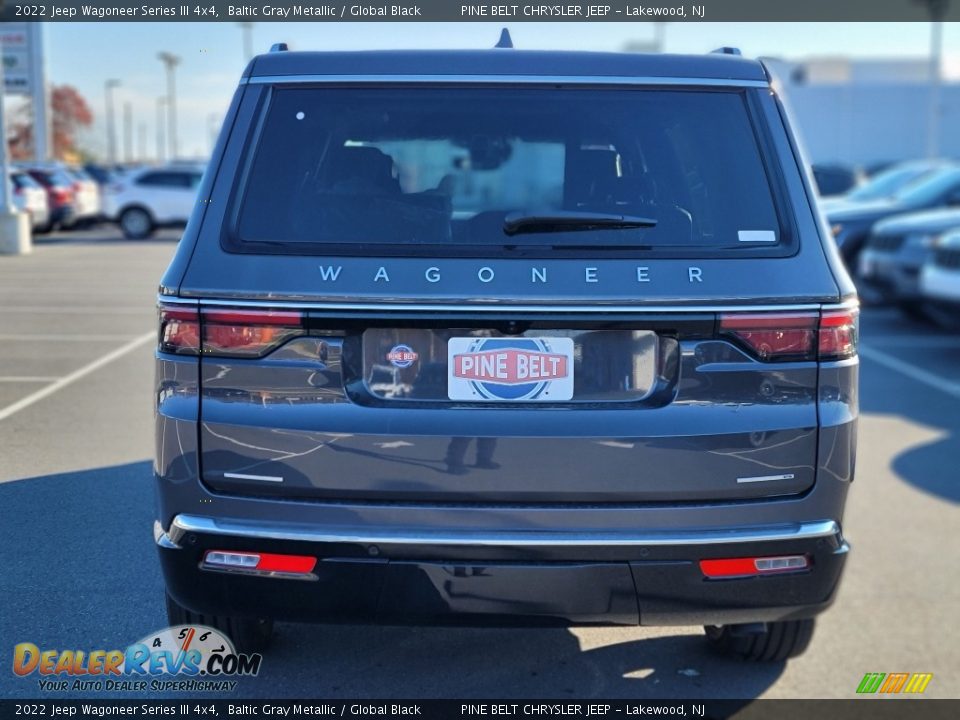 2022 Jeep Wagoneer Series III 4x4 Baltic Gray Metallic / Global Black Photo #4