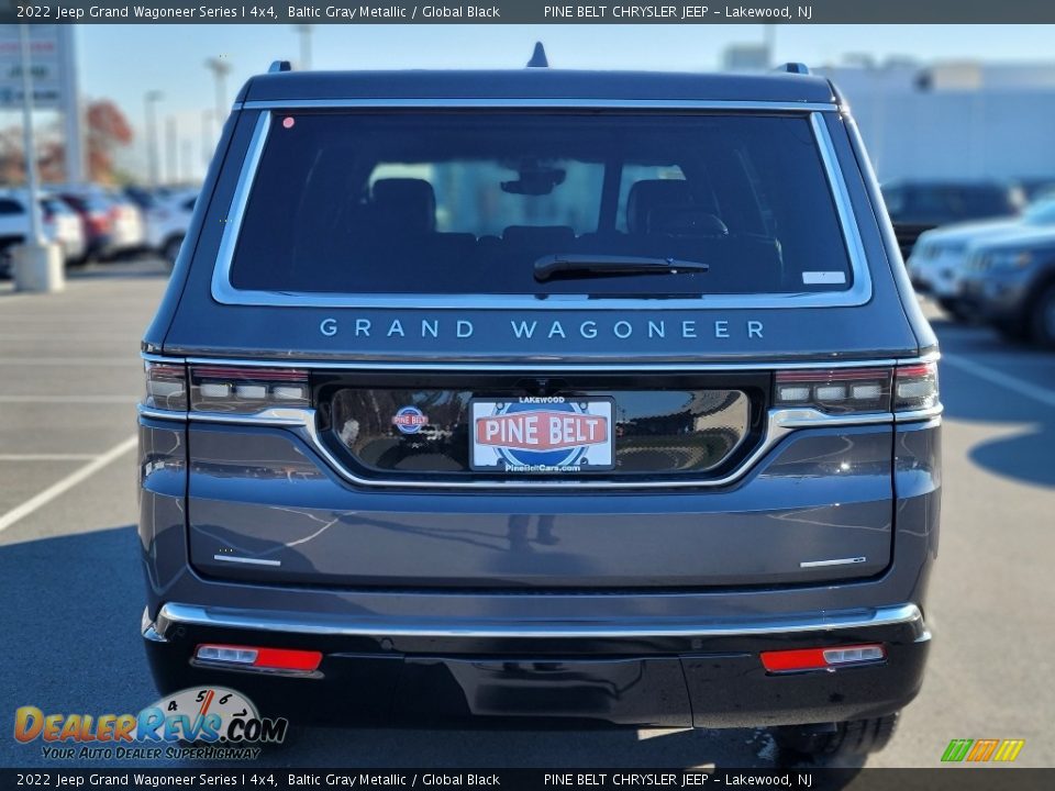 2022 Jeep Grand Wagoneer Series I 4x4 Baltic Gray Metallic / Global Black Photo #4