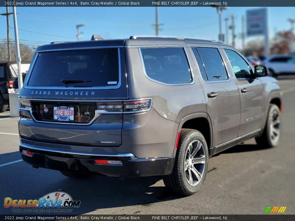 2022 Jeep Grand Wagoneer Series I 4x4 Baltic Gray Metallic / Global Black Photo #5