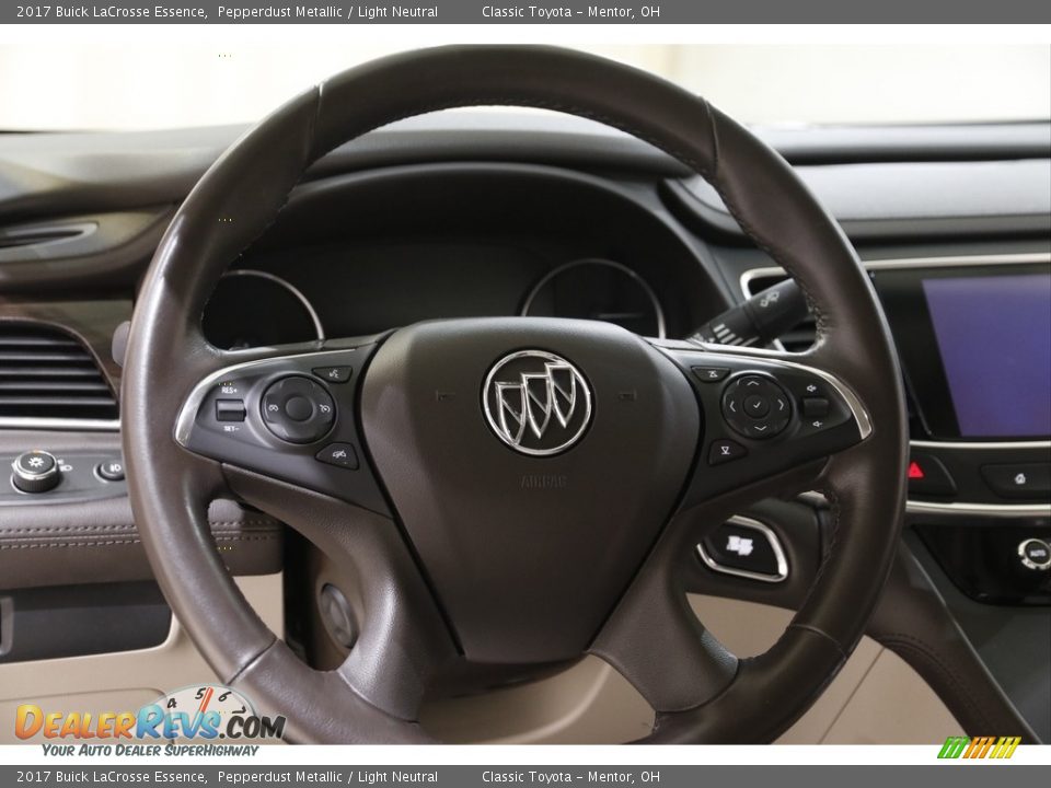 2017 Buick LaCrosse Essence Pepperdust Metallic / Light Neutral Photo #7