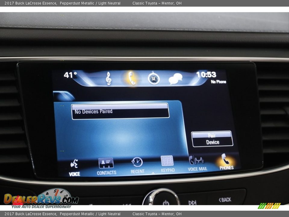 2017 Buick LaCrosse Essence Pepperdust Metallic / Light Neutral Photo #11