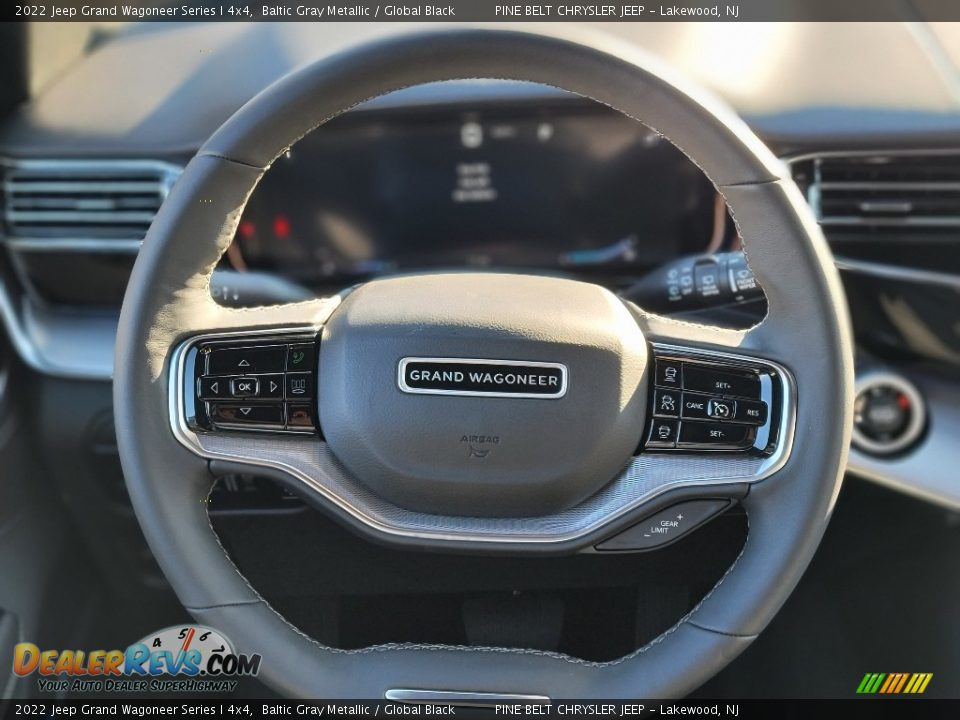 2022 Jeep Grand Wagoneer Series I 4x4 Steering Wheel Photo #11