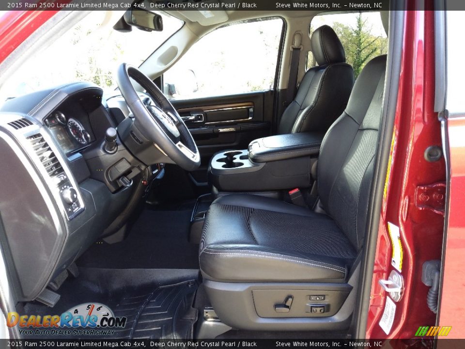 2015 Ram 2500 Laramie Limited Mega Cab 4x4 Deep Cherry Red Crystal Pearl / Black Photo #11