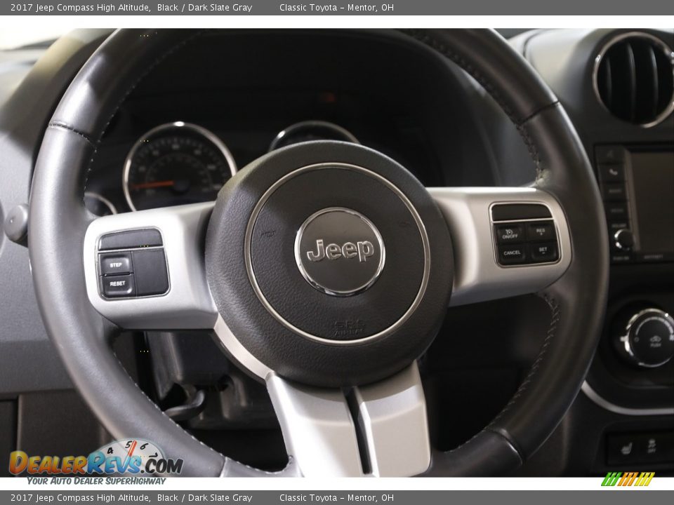 2017 Jeep Compass High Altitude Steering Wheel Photo #7