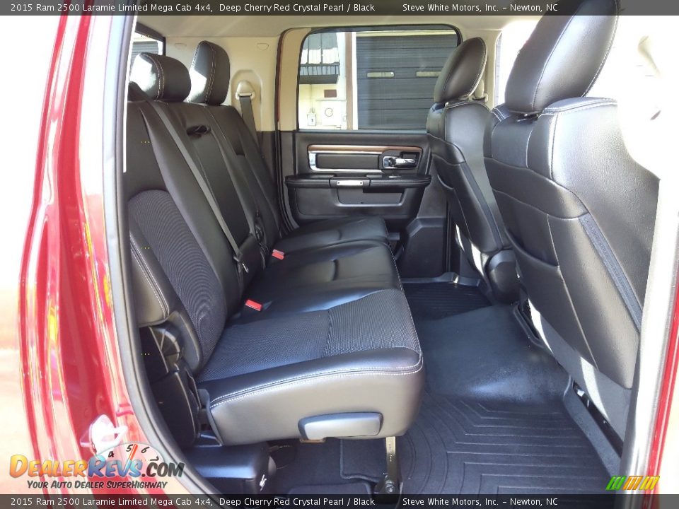 2015 Ram 2500 Laramie Limited Mega Cab 4x4 Deep Cherry Red Crystal Pearl / Black Photo #16