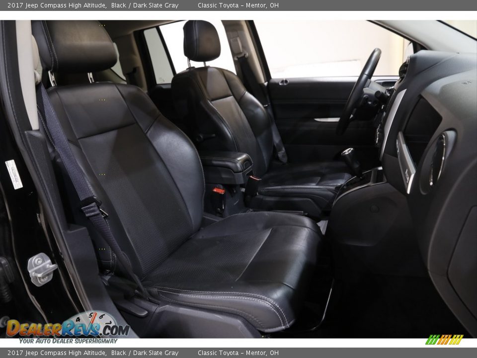 Front Seat of 2017 Jeep Compass High Altitude Photo #14