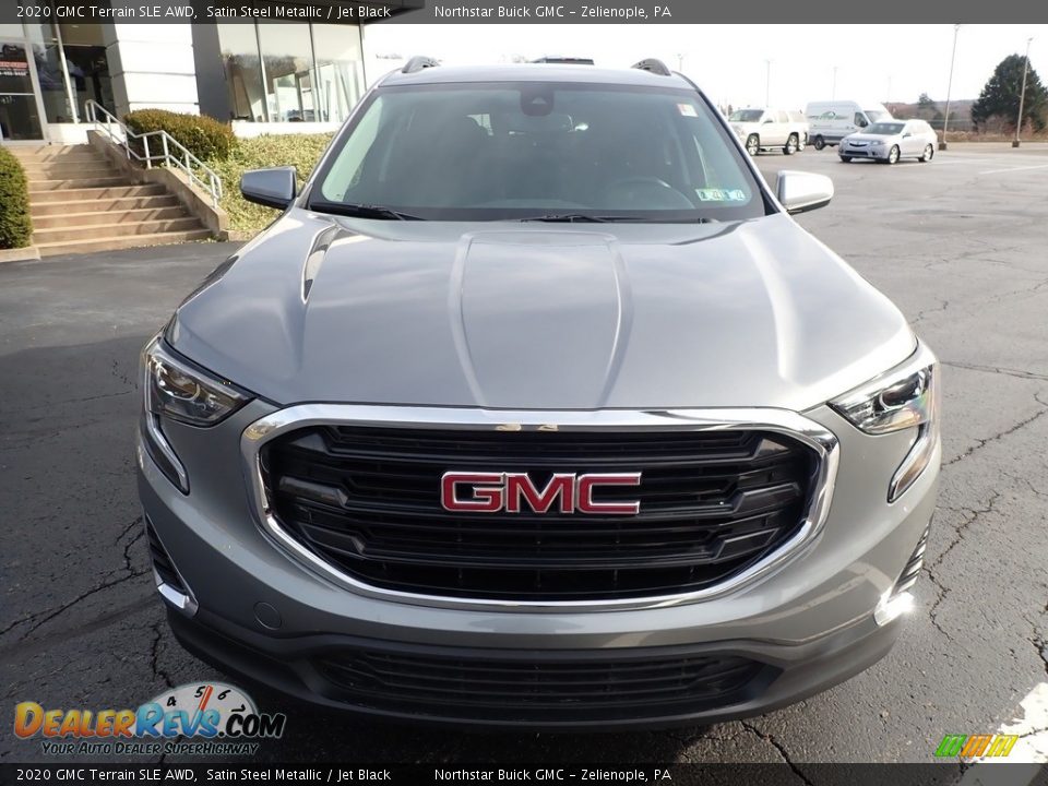 2020 GMC Terrain SLE AWD Satin Steel Metallic / Jet Black Photo #3