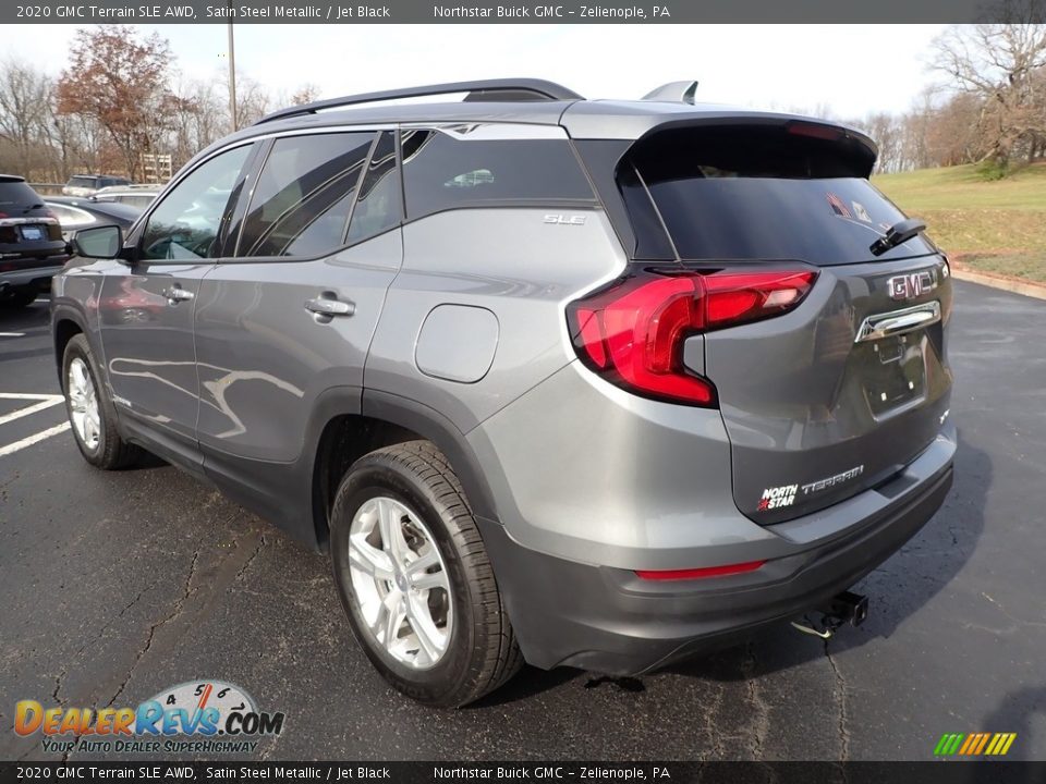 2020 GMC Terrain SLE AWD Satin Steel Metallic / Jet Black Photo #11