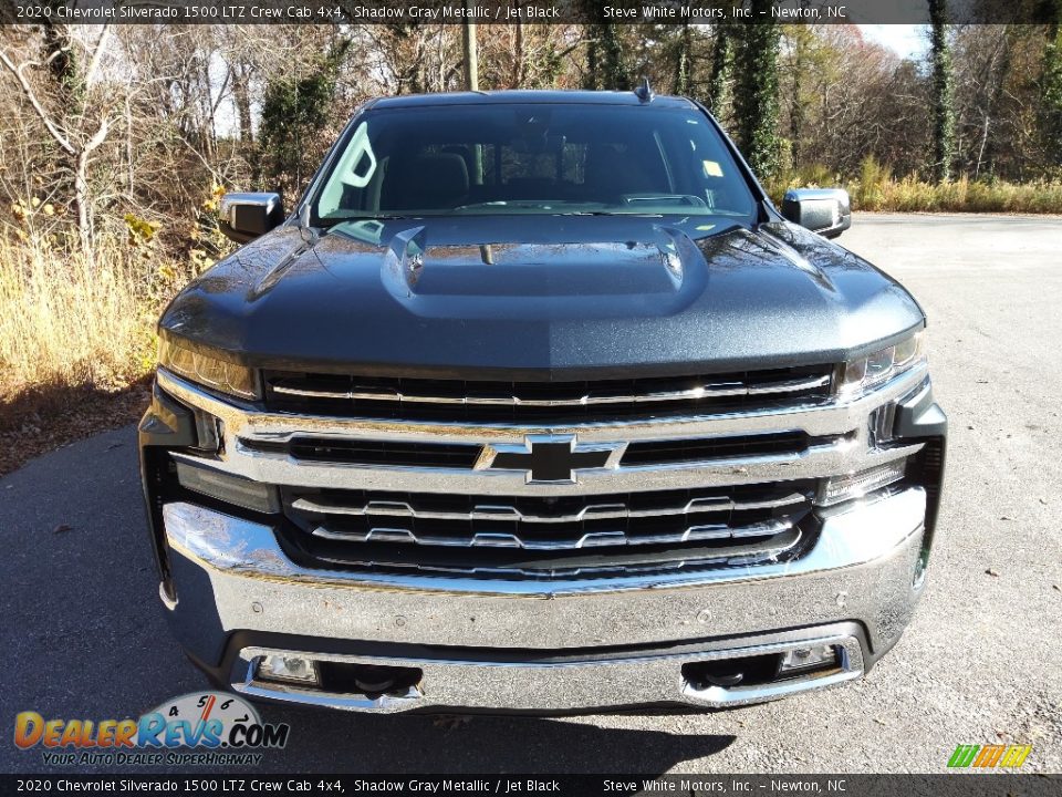 2020 Chevrolet Silverado 1500 LTZ Crew Cab 4x4 Shadow Gray Metallic / Jet Black Photo #4