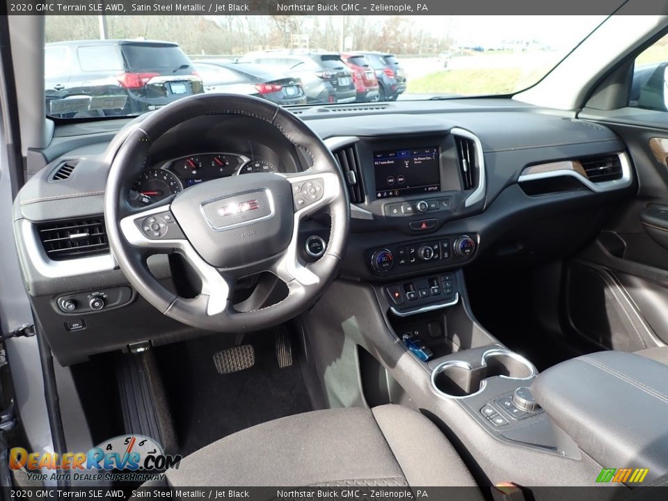 2020 GMC Terrain SLE AWD Satin Steel Metallic / Jet Black Photo #17