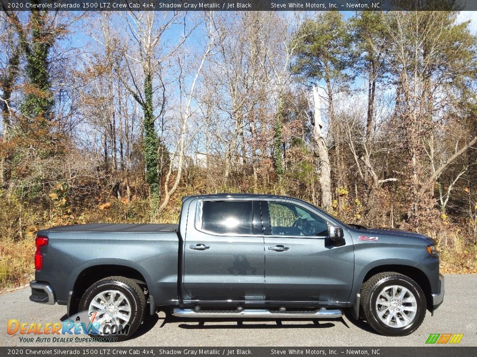 2020 Chevrolet Silverado 1500 LTZ Crew Cab 4x4 Shadow Gray Metallic / Jet Black Photo #6