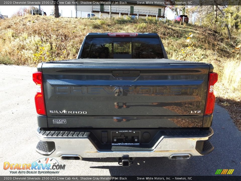 2020 Chevrolet Silverado 1500 LTZ Crew Cab 4x4 Shadow Gray Metallic / Jet Black Photo #8