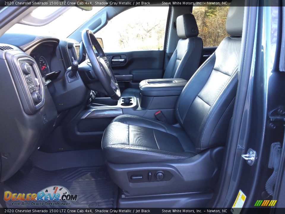 2020 Chevrolet Silverado 1500 LTZ Crew Cab 4x4 Shadow Gray Metallic / Jet Black Photo #12