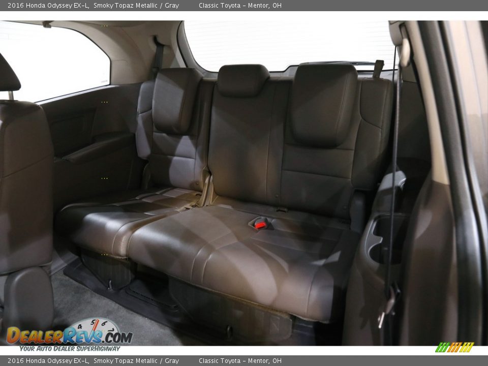 2016 Honda Odyssey EX-L Smoky Topaz Metallic / Gray Photo #19