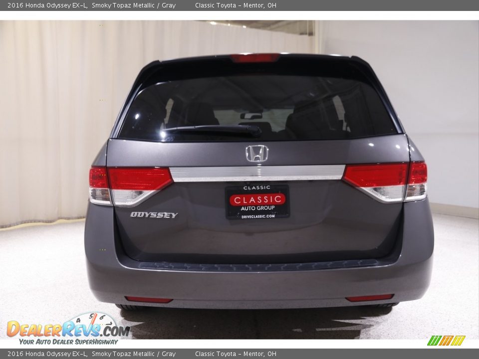 2016 Honda Odyssey EX-L Smoky Topaz Metallic / Gray Photo #20