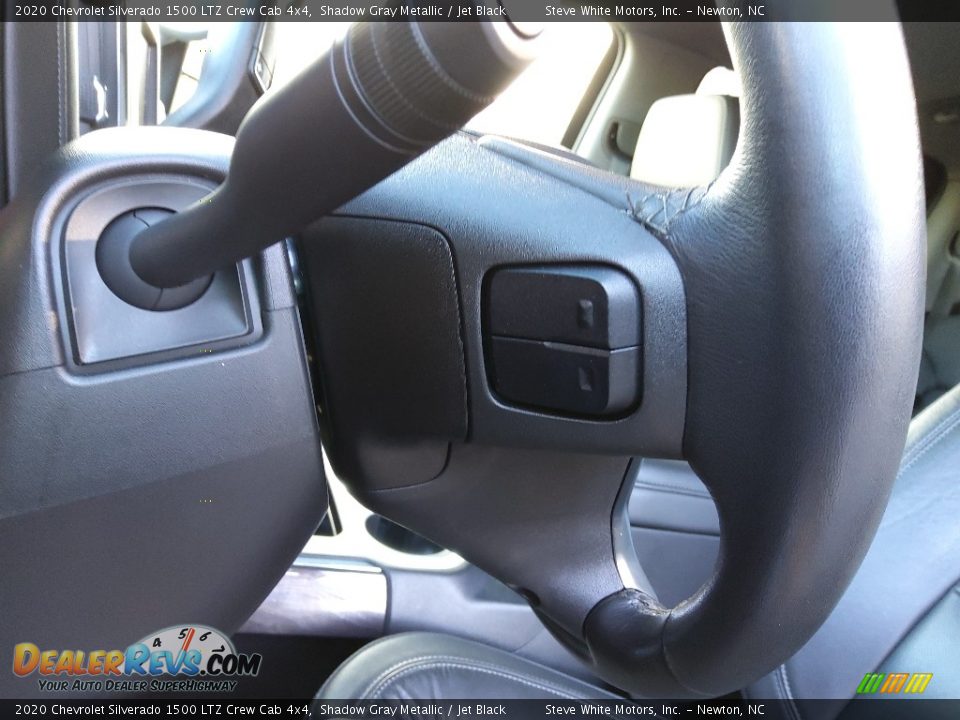 2020 Chevrolet Silverado 1500 LTZ Crew Cab 4x4 Shadow Gray Metallic / Jet Black Photo #14