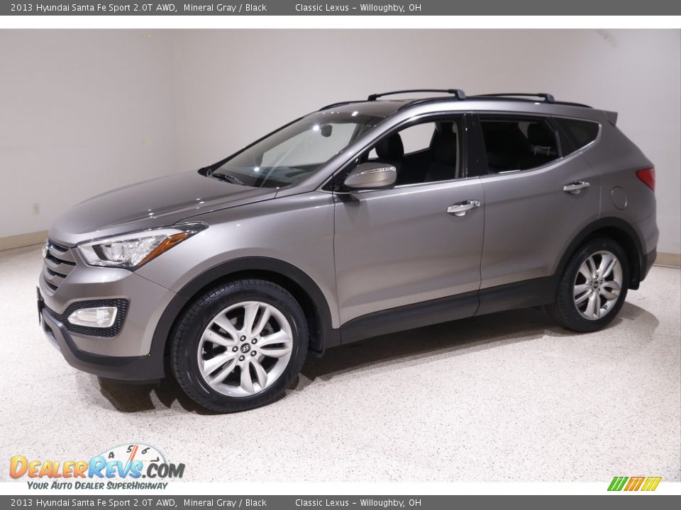 2013 Hyundai Santa Fe Sport 2.0T AWD Mineral Gray / Black Photo #3