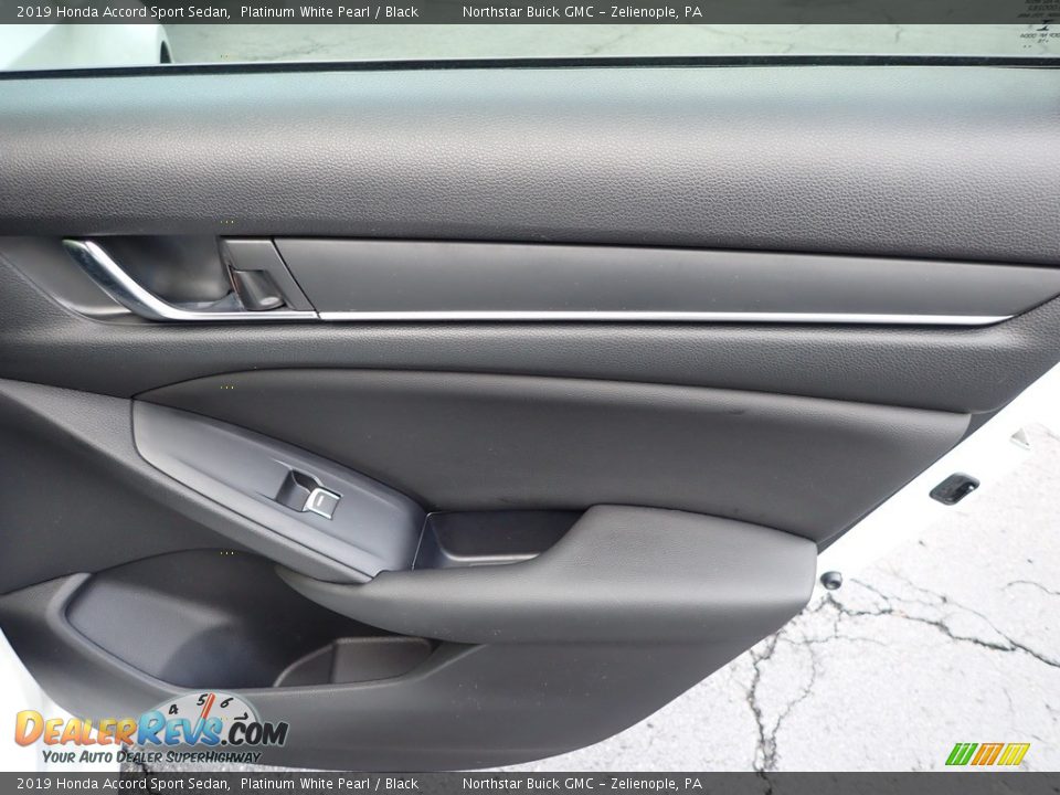 2019 Honda Accord Sport Sedan Platinum White Pearl / Black Photo #8
