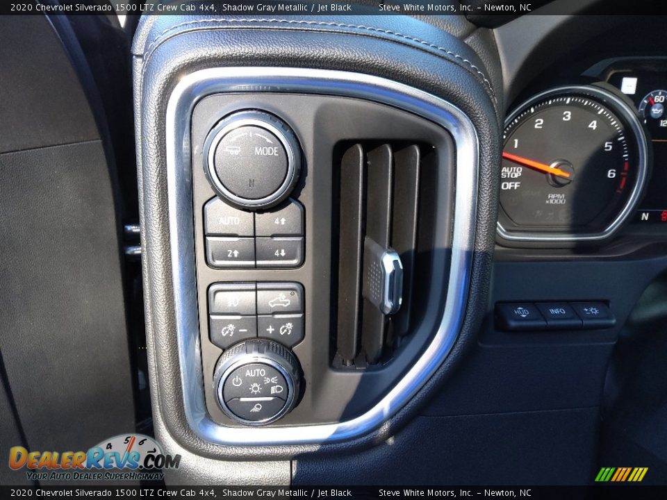 2020 Chevrolet Silverado 1500 LTZ Crew Cab 4x4 Shadow Gray Metallic / Jet Black Photo #24