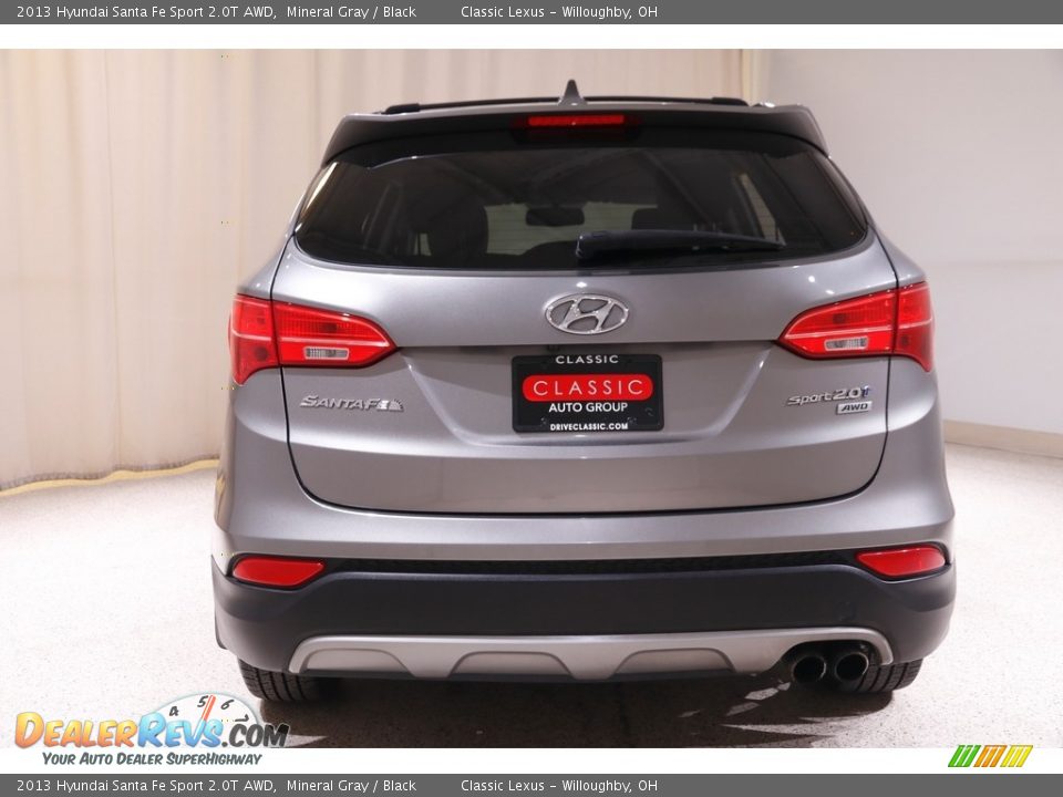 2013 Hyundai Santa Fe Sport 2.0T AWD Mineral Gray / Black Photo #17