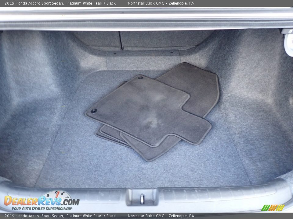 2019 Honda Accord Sport Sedan Platinum White Pearl / Black Photo #11
