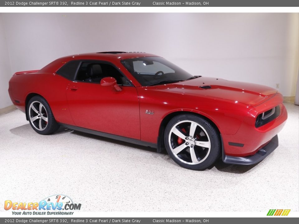 2012 Dodge Challenger SRT8 392 Redline 3 Coat Pearl / Dark Slate Gray Photo #1